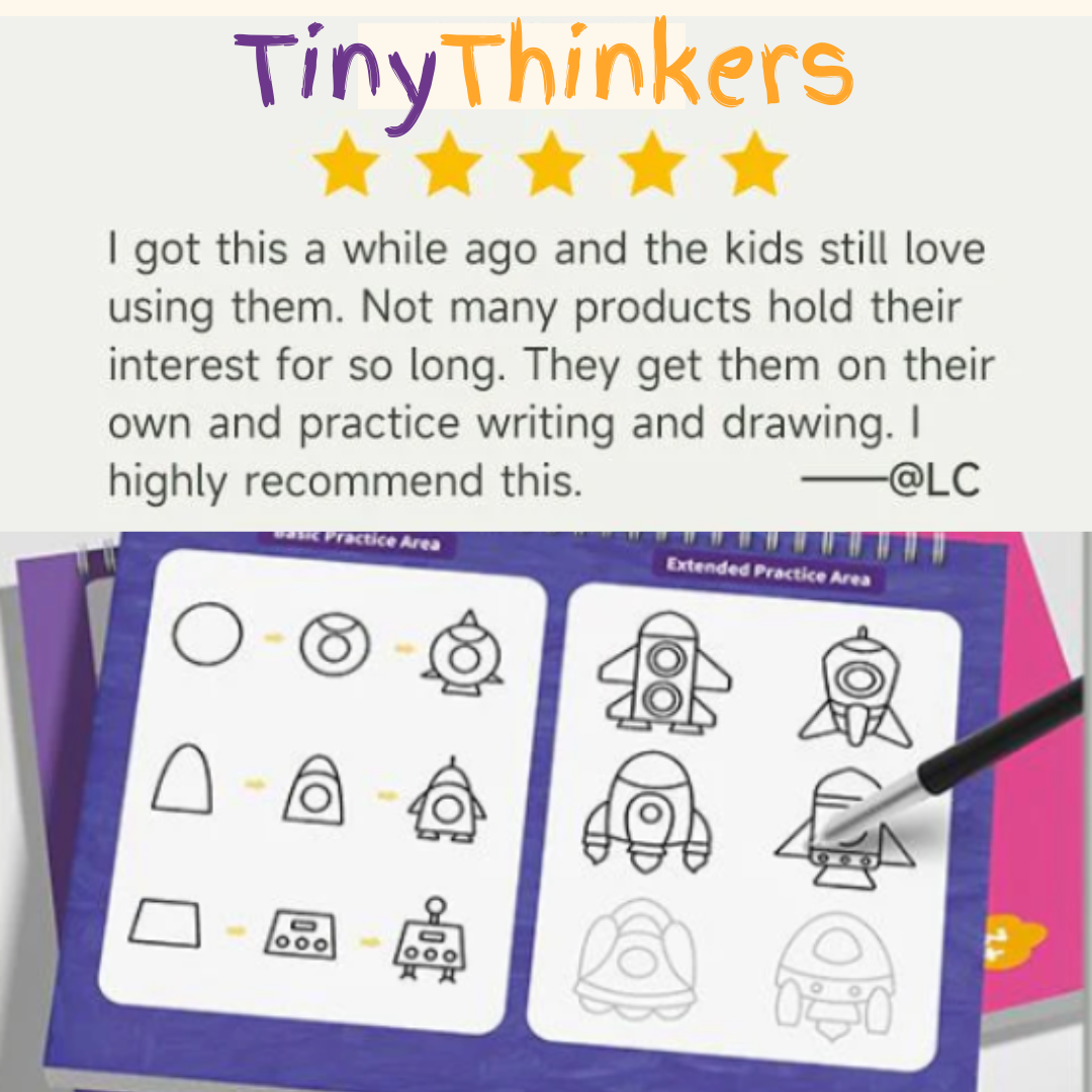 Perfect for Siblings or Gifting – Add an Extra Workbook for 50% Off