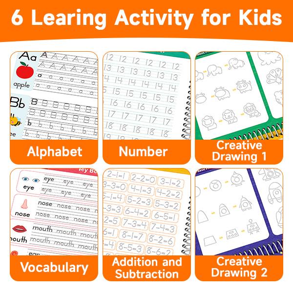 Perfect for Siblings or Gifting – Add an Extra Workbook for 50% Off