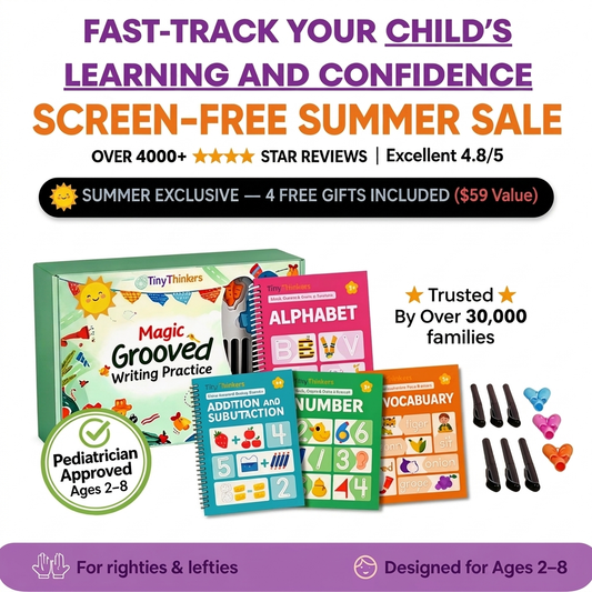 Perfect for Siblings or Gifting – Add an Extra Workbook for 50% Off